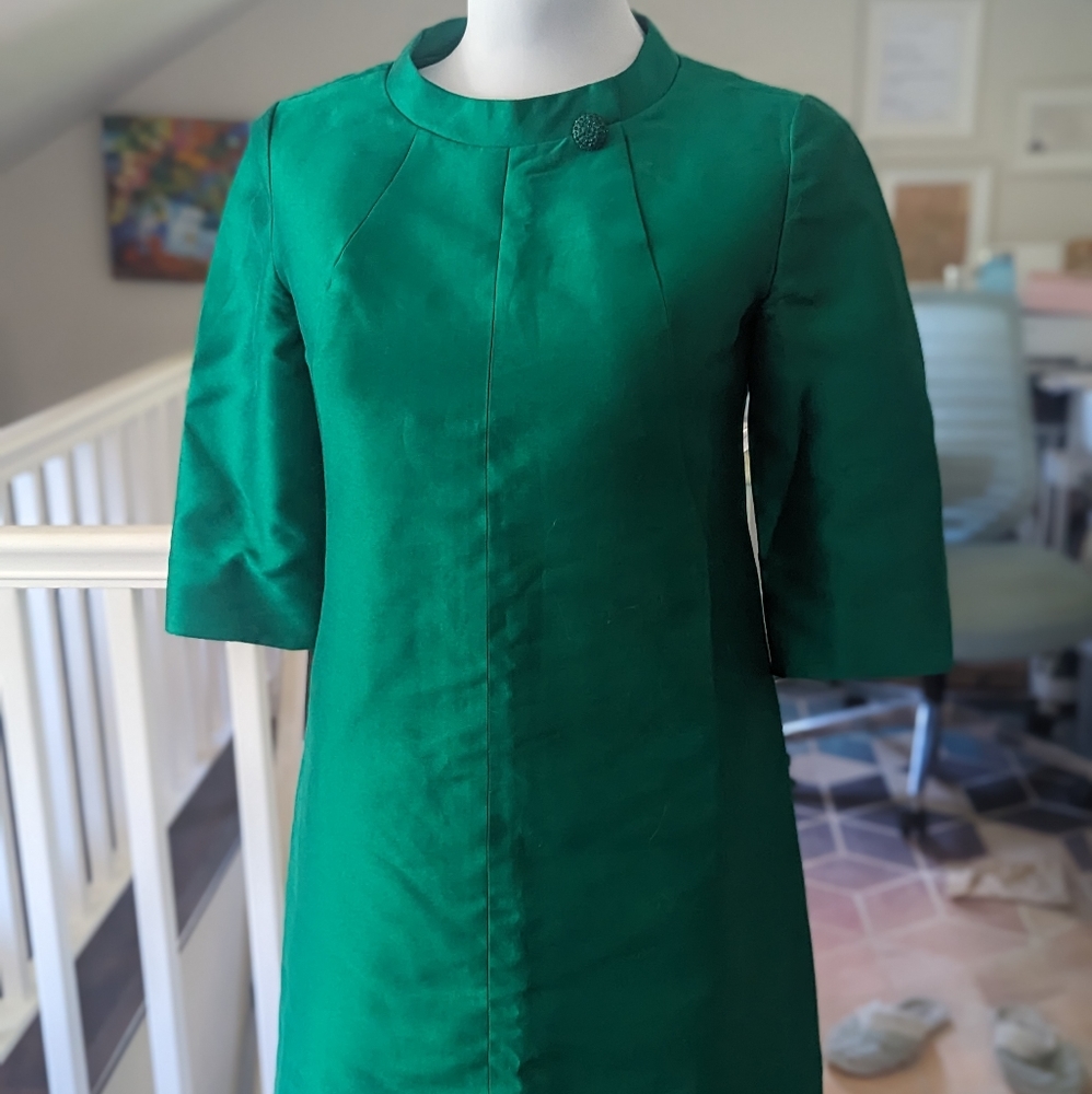 Green vintage dress